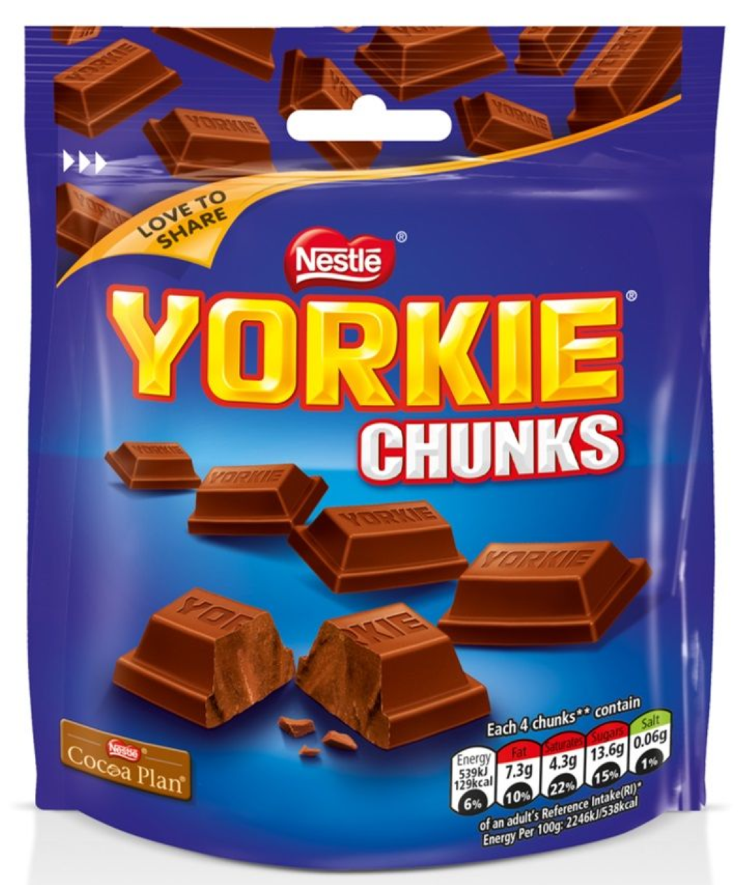 NESTLE YORKIE CHUNKS 100G